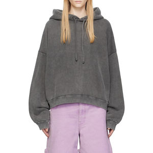 High Quality <b>Sweatshirts</b> Oversize Women's <b>Sweatshirts</b> Cotton <b>Fleece</b> Custom Logo Street Wear <b>Sweatshirts</b> Hoodies For Women's Wear - Product Image 1