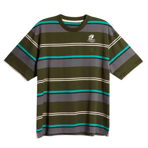 เสื้อยืดโอเวอร์ไซส์ทรงหลวมสไตล์สตรีทแนวใหม่สำหรับผู้ชาย เหมาะสำหรับไลฟ์สไตล์คนเมืองและการแต่งกายลำลองประจำวัน - Product Image 1