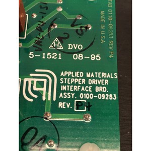 AMAT 0100-09283 PCB ASSY,STEPPER DRIVER INTERFACE - อุปกรณ์และชิ้นส่วนเซมิคอนดักเตอร์ระดับโลกที่เชื่อถือได้ - Product Image 6