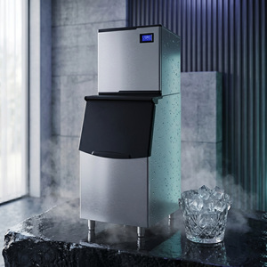 Máquina de Hielo en Cubos Eléctrica KEI FU - ICE350/ICE450/ICE500/ICE700/ICE1000, Capacidad de 105 kg, Uso Doméstico y Comercial - Product Image 2