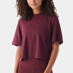 Tops décontractés pour femmes à manches longues, en coton, coupe slim, oversize, séchage rapide, tie-dye, broderie 3D, col rond - Product Image 3