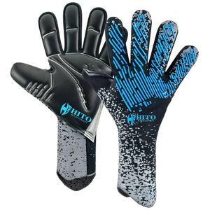 Gants de gardien de but, paume avant en latex de contact, dos en latex haute mousse et silicone injecté, doigts coupés, sangle amovible, enveloppe de pouce - Product Image 2