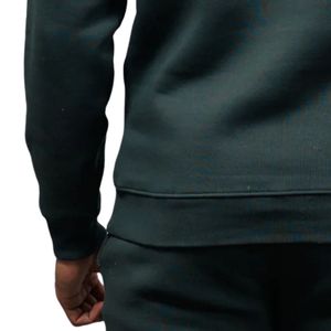 Sweat à capuche décontracté en molleton vert forêt pour homme, à manches longues, idéal pour le sport et les activités hivernales - Product Image 5