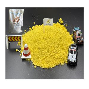 Peinture en poudre réfléchissante jaune et blanche pour marquage routier, idéale pour la décoration des chaussées et des routes. - Product Image 3