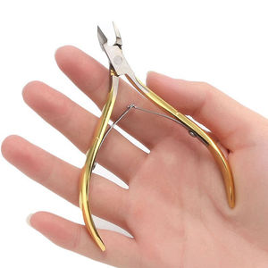 Cortacutículas Profesional de Acero Inoxidable de Lujo, con Punta Afilada y Abertura de Mandíbula Ancha, Herramienta Portátil para Manicura y Pedicura - Product Image 4
