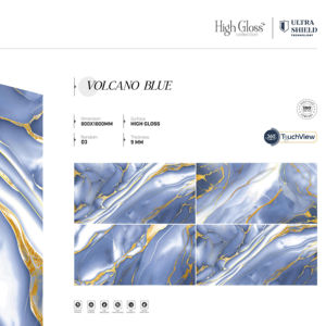 Gamme de carreaux en céramique effet miroir raffiné 800x1600 1200x1800 750x1500mm, conçue pour sublimer les espaces propres avec un caractère moderne et lumineux - Product Image 1