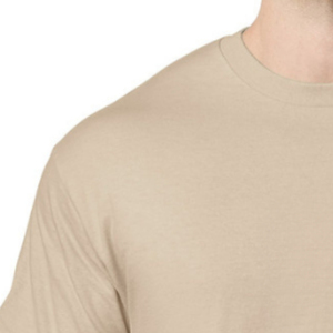 T-shirt pour adultes, manches courtes, col rond, en coton, doux, respirant, vêtements décontractés, vêtements personnalisés, fabricant en gros - Product Image 5