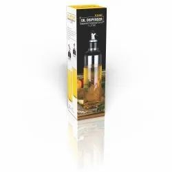 Elegante Dispensador de Aceite de Plástico de 1000 ml - Botella de Aceite Transparente Libre de BPA para Cocinar y Almacenar 1 Litro - Product Image 3