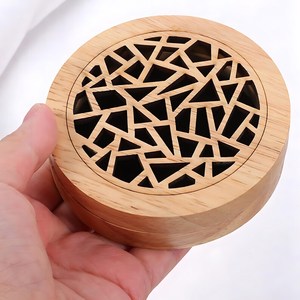 Bamboo Wood Incense <b>Stick</b> Burner Box Aromatherapy <b>Diffuser</b> and Holder for Home Decor Meditation Relaxation - Product Image 3