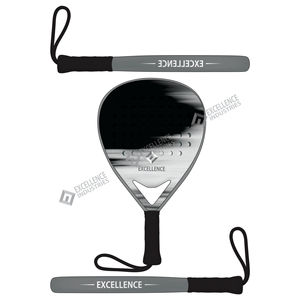 Set de Raquetas de Pádel y Pickleball 2026, Duraderas, Ligeras, Portátiles, de Fibra de Carbono, Personalizables, de Alta Calidad - Product Image 3