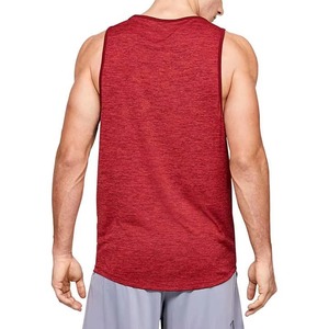 Camiseta sin mangas para hombre lavable, precio razonable, MOQ bajo, anti-pilling, alta calidad, transpirable, a la moda, anti-bacteriana. - Product Image 1