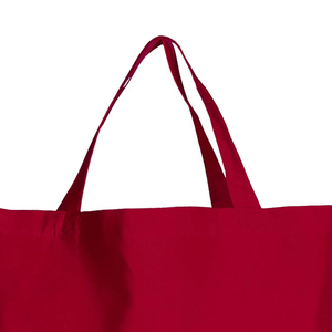 Short Handle Canvas Tote <b>Bag</b> With Hand Carry Custom Logo Printed And Closures Reusable Heavy Duty 100% Cotton Fabric - Product Image 4