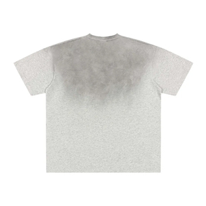 T-shirt Homme Oversize Vintage Streetwear Personnalisable 260 Grammes Coton Épais Délavé à l'Acide Styles Neige - Product Image 4
