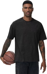 Camisetas Extra Grandes para Hombre, 100% Algodón Grueso, Lisas, con Estampado Puff, Diseño Gráfico Personalizado, Camisetas Blancas Lisas para Hombre - Product Image 2