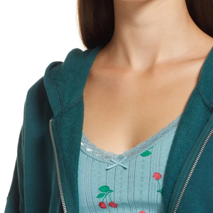 เสื้อฮู้ดดี้ผู้หญิงดีไซน์เรียบหรูสวมใส่สบายทุกวัน ผ้าพรีเมียม แขนยาว - Product Image 4