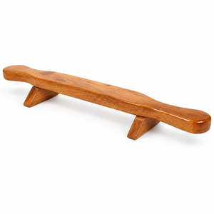 Poutre d'équilibre en bois massif, banc d'entraînement, équipement de fitness pour la gym et la maison, entraîneur d'équilibre - Product Image 1