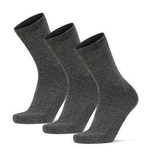 Men's Crew <b>Socks</b> Solid Green <b>Black</b> Trim Knitted Cotton Breathable Autumn Daily Wear - Product Image 4