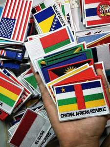 Parches Bordados con la Bandera Nacional de Hawái - Product Image 3