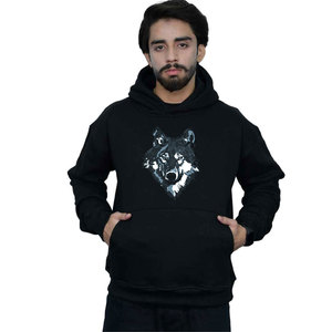 Sudadera con Capucha Unisex de Felpa Francesa con Bolsillo Frontal Estampado, Corte Regular, Informal, 100% Algodón, Diseño de Calaveras, 350g, Ropa de Otoño - Product Image 3