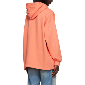 Fabrik-Großhandel Winter Einfarbiger Gehäkelter Fleece-Langarm-Arbeitspullover mit Taschen für Damen, Stehkragen - Product Image 4