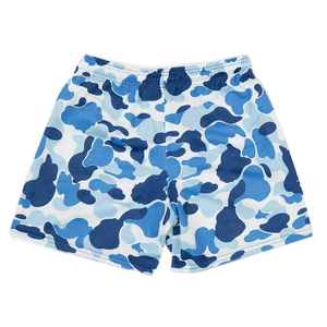 Pantalones Cortos de Baloncesto de Malla Camuflada al por Mayor con Logotipo Personalizado, Transpirables, Deportivos, de Moda Urbana - Product Image 5