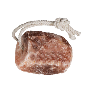 Bloc de sel rose de l'Himalaya naturel avec poignée en corde pour l'alimentation des animaux d'élevage, complément minéral - Product Image 4