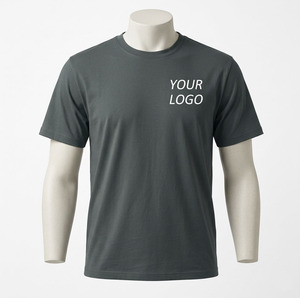 เสื้อยืดโลโก้สั่งทำ ผ้าฝ้าย 100% 220 กรัม พิมพ์ลาย เสื้อยืดผู้ชายไซส์ใหญ่ เสื้อยืดลายกราฟิก เสื้อยืดโอเวอร์ไซส์สำหรับผู้ชาย ผลิตเอง - Product Image 2