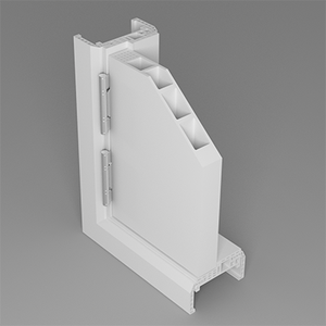 Puertas de PVC y Madera Compuesta de Calidad Superior para Espacios Modernos, Ancho del Panel de 730/830/950 mm, Color OEM de Alta Calidad - Product Image 2