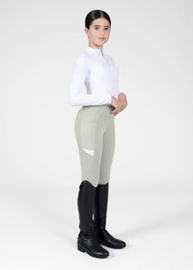 Jodhpurs d'équitation pour enfants 2026, coupe slim, tissu extensible respirant, pantalon d'équitation durable pour les leçons, l'entraînement et les concours - Product Image 3