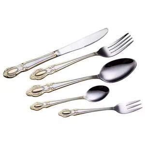 Ensemble de couverts élégants en acier inoxydable pour la cuisine, les restaurants et les hôtels - Product Image 6