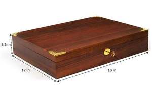 Custom Acacia Velvet <b>Wooden</b> <b>Storage</b> <b>Box</b> Handcrafted with Hinged Lid Lock Key & Corners Wood <b>Box</b> with Lid <b>Wooden</b> Keepsake <b>Storage</b> - Product Image 5