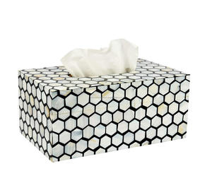 Porte-boîte à mouchoirs de qualité supérieure pour salle de bain et chambre à coucher, design durable, entretien facile et adapté, disponible à la vente - Product Image 6