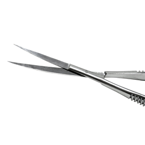 Ciseaux de manucure incurvés en acier inoxydable, outil de coupe des ongles à pointe pointue, pour adultes, conception simple, poignée durable - Product Image 3