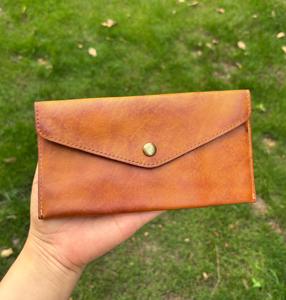 Cartera Clásica de Cuero Genuino para Efectivo, Proveedor Mayorista, Marca Personalizada, Organizador de Dinero de Lujo, LCE-0051 - Product Image 4