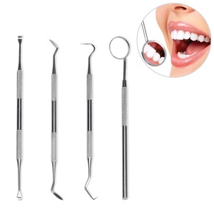 Kit de Herramientas de Higiene Dental, Raspador de Sarro, Removedor de Placa y Cálculos, Equipo Dental para Limpieza de Dientes, Cuidado Bucal, con Certificación CE - Product Image 1