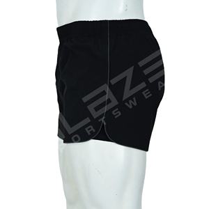Nouveau short de sport personnalisé pour hommes confortable ceinture élastique vêtements de sport solides polyester spandex écologique compression course à pied - Product Image 1