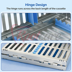 Cassettes de Stérilisation Dentaires : Plateaux à Conception Sécurisée et Durables pour Usage Clinique - Product Image 5