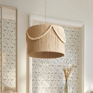 Bohemian Vintage Hemp Rope Chandelier Feature Dining Room <b>Ceiling</b> Lamp - Product Image 1
