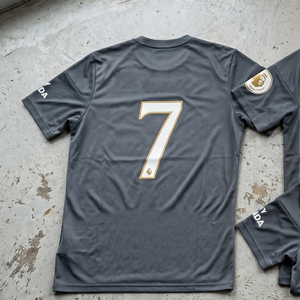 Maillot de football blanc OEM à manches courtes, col rond, sublimé, 100 % polyester, unisexe - Product Image 6