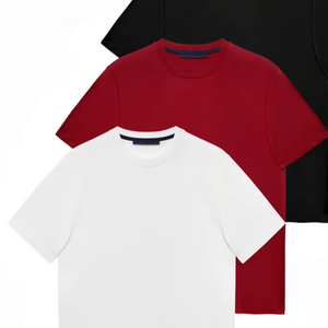 Camiseta de Manga Corta para Hombre, Diseño Elegante de Alta Calidad, 100% Algodón Tejido, Corte Regular, Logotipo Personalizado Serigrafiado - Product Image 1