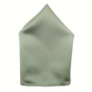 Pañuelo de bolsillo liso gris - Product Image 2