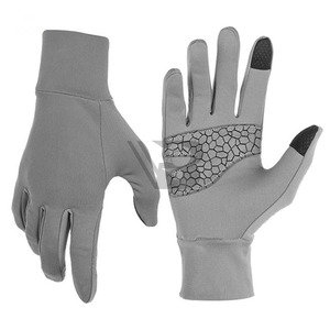 Factory OEM Fleece Autumn and Winter <b>Gloves</b> Outdoor Sports <b>Touch</b> <b>Screen</b> Cycling Custom logo Anti Slip Warm Running <b>Gloves</b> - Product Image 1