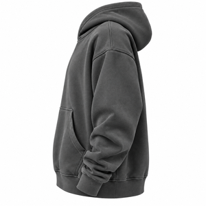 Sudaderas Extra Grandes para Hombre, Unisex, Estilo Pullover, Color Sólido, Casual, con Bolsillo, Manga Larga, Tejidas, Estilo Urbano - Product Image 3