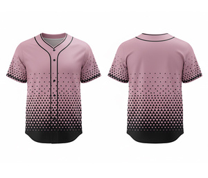 เสื้อเบสบอลแบบสั่งทำพิเศษ – เสื้อเจอร์ซีย์พิมพ์ลายเต็มตัวแบบซับลิเมชั่น |   ชุดเบสบอลทีมพร้อมโลโก้และหมายเลขแบบกำหนดเอง |   ฐานผ้าโพลีเอสเตอร์ที่ระบายอากาศได้ดี - Product Image 4