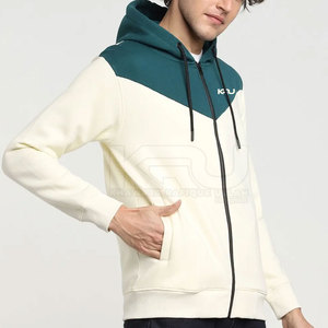 Sweat-shirts à capuche zippés en molleton 100 % coton épais et respirant pour hommes – Meilleur prix, vente en gros d'usine, conception personnalisée, fournisseur de vêtements d'hiver - Product Image 3