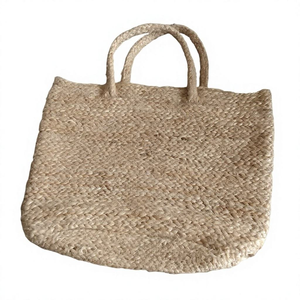 Sac fourre-tout en paille tressé à la main, sac de plage naturel, sac à bandoulière ouvert pour les vacances, le shopping et les voyages 27 - Product Image 2