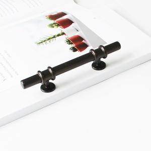 High Quality Modern Zinc Alloy Cylindrical Bar Cabinet Handle Industrial Drawer Pull for Kitchen Bathroom Dining Room Furniture - Product Image 4