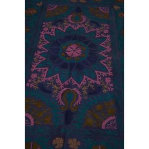 Handmade Eco-Friendly Washable Kantha Suzani <b>Quilt</b> Vintage Cotton Floral Embroidery Boho Indian Bedspread <b>Throw</b> Blanket Home - Product Image 4