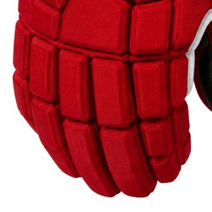 Red Ice Hockey Gloves Sports Protective Equipment Team <b>Game</b> Gear Training Gloves Outdoor Competition Wear for Hockey Players - Product Image 6