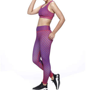 Conjuntos Deportivos de 2 Piezas para Mujer, Leggings de Yoga de Cintura Alta, Top Corto de Manga Larga, Ropa Deportiva con MOQ Bajo - Product Image 3